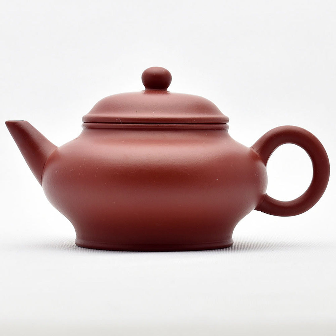 宜興紫砂壺 小水扁(唐秀萍・赤茶)