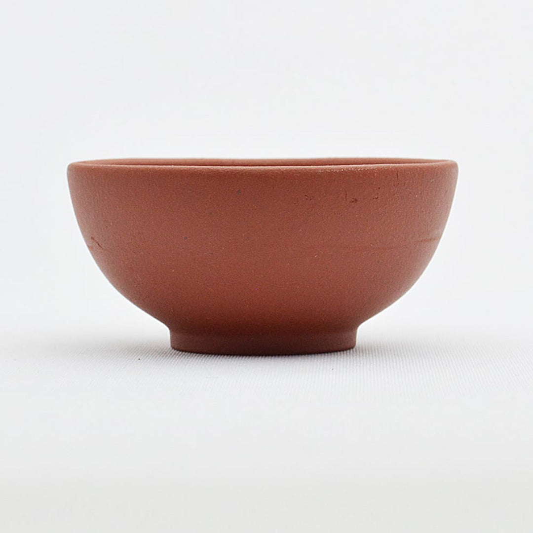 宜興紫砂 普洱杯(赤茶)