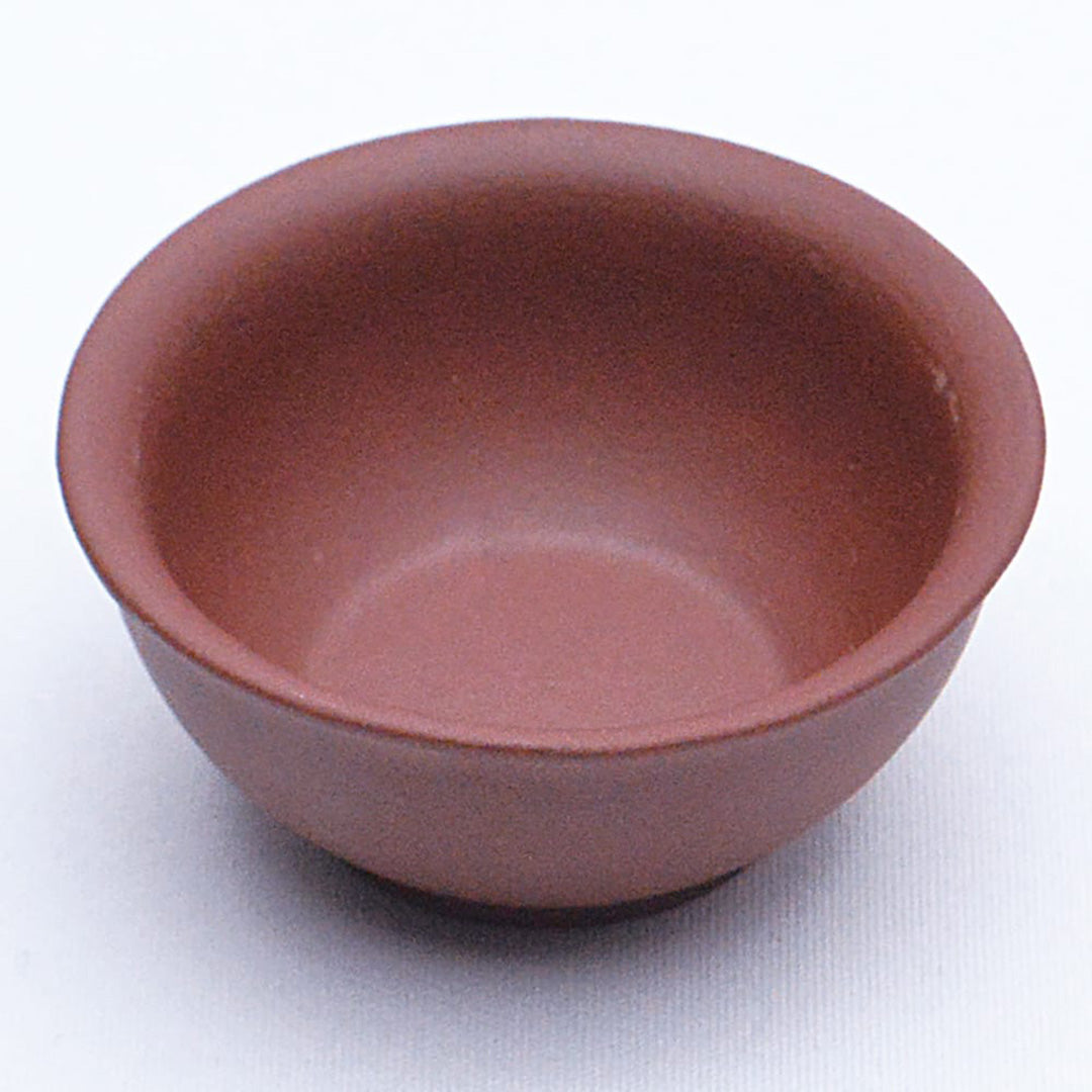 宜興紫砂 口杯(赤紫)