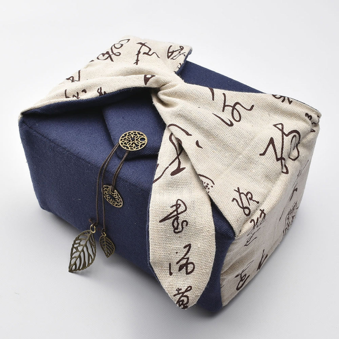 布包(1壺4杯・書法紋)