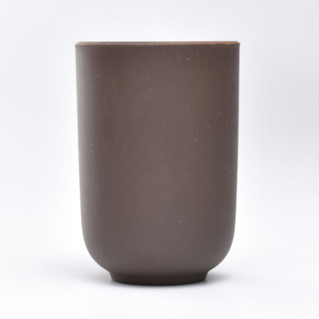 白釉聞香杯・紫砂風