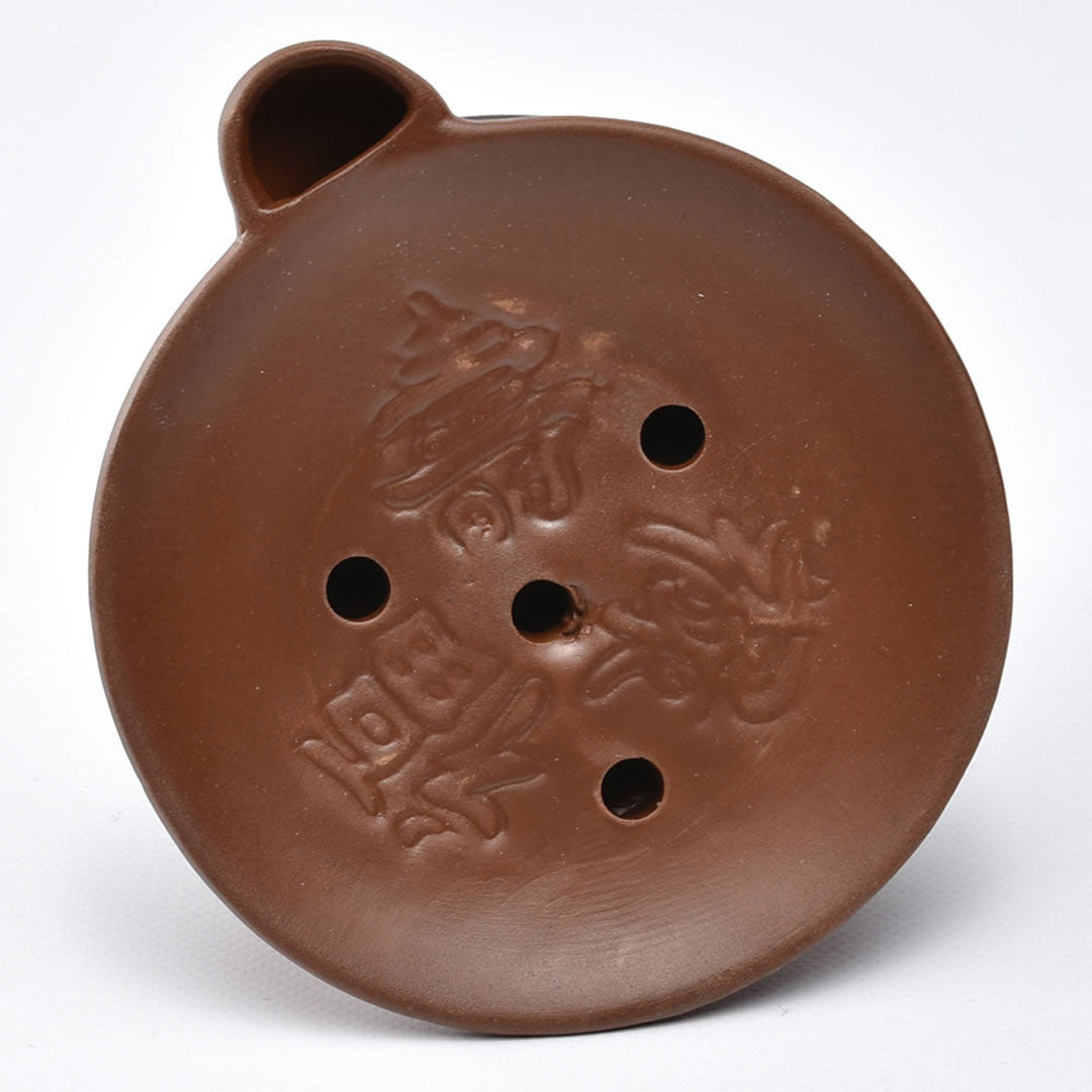 福禄寿壺置・紫砂風