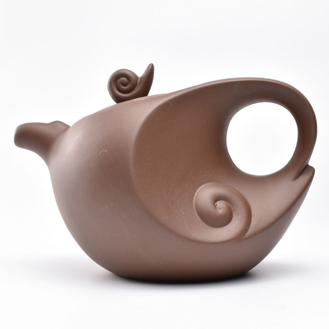 大月亮壺・紫砂風