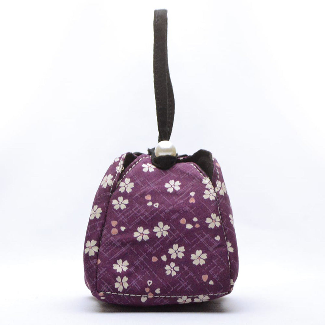 束口布包(星点桜花)