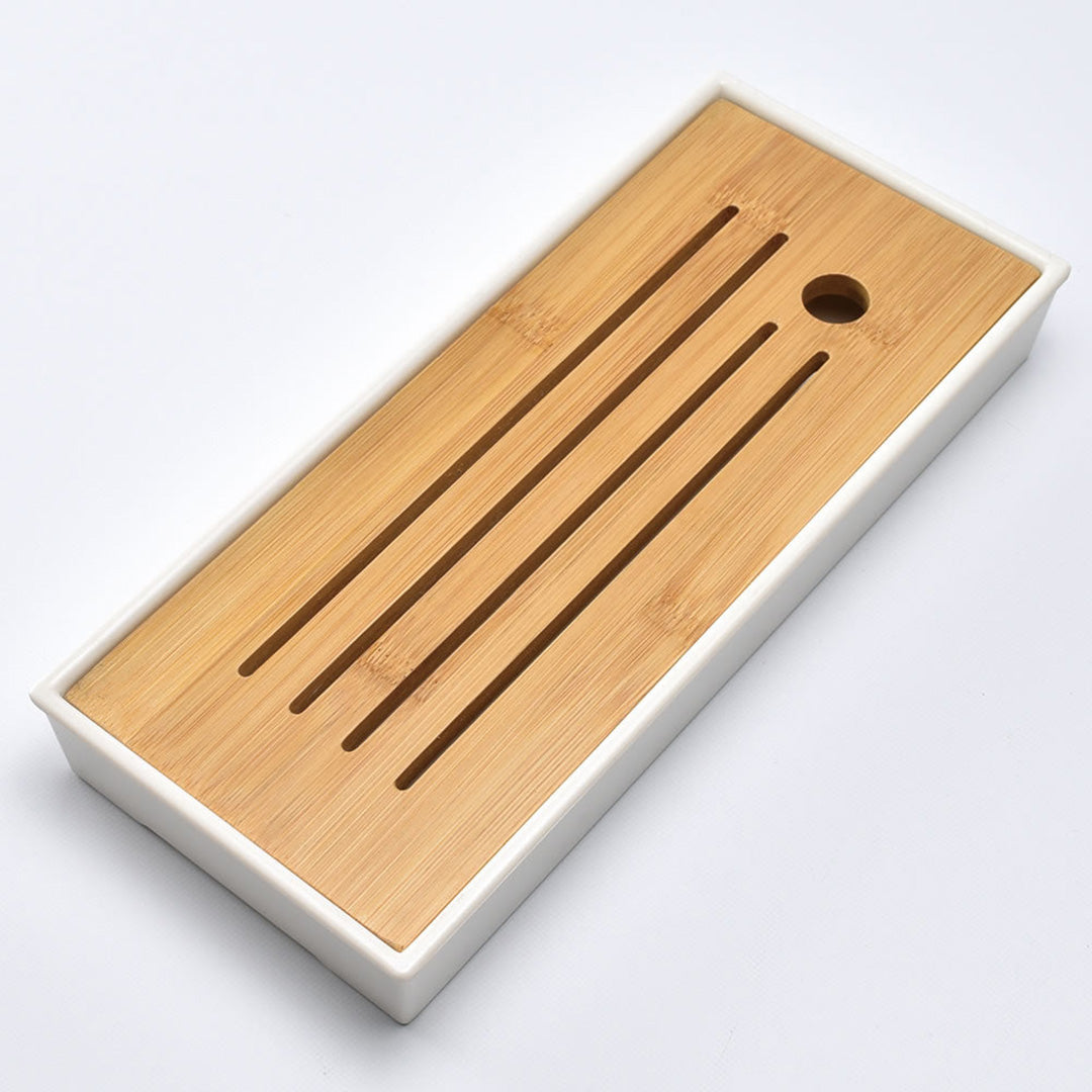 天梯小茶盤(白)