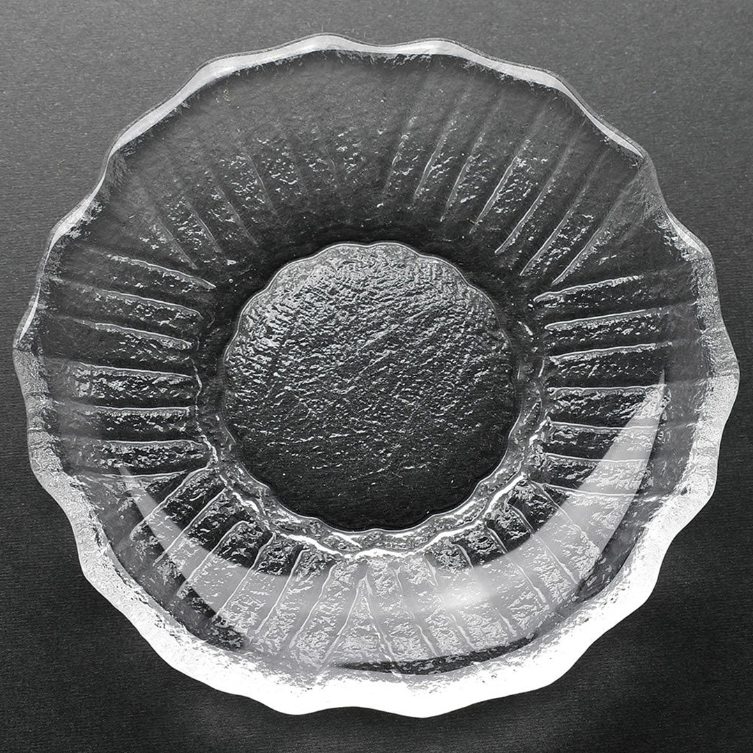 玻璃茶托(蓮花)