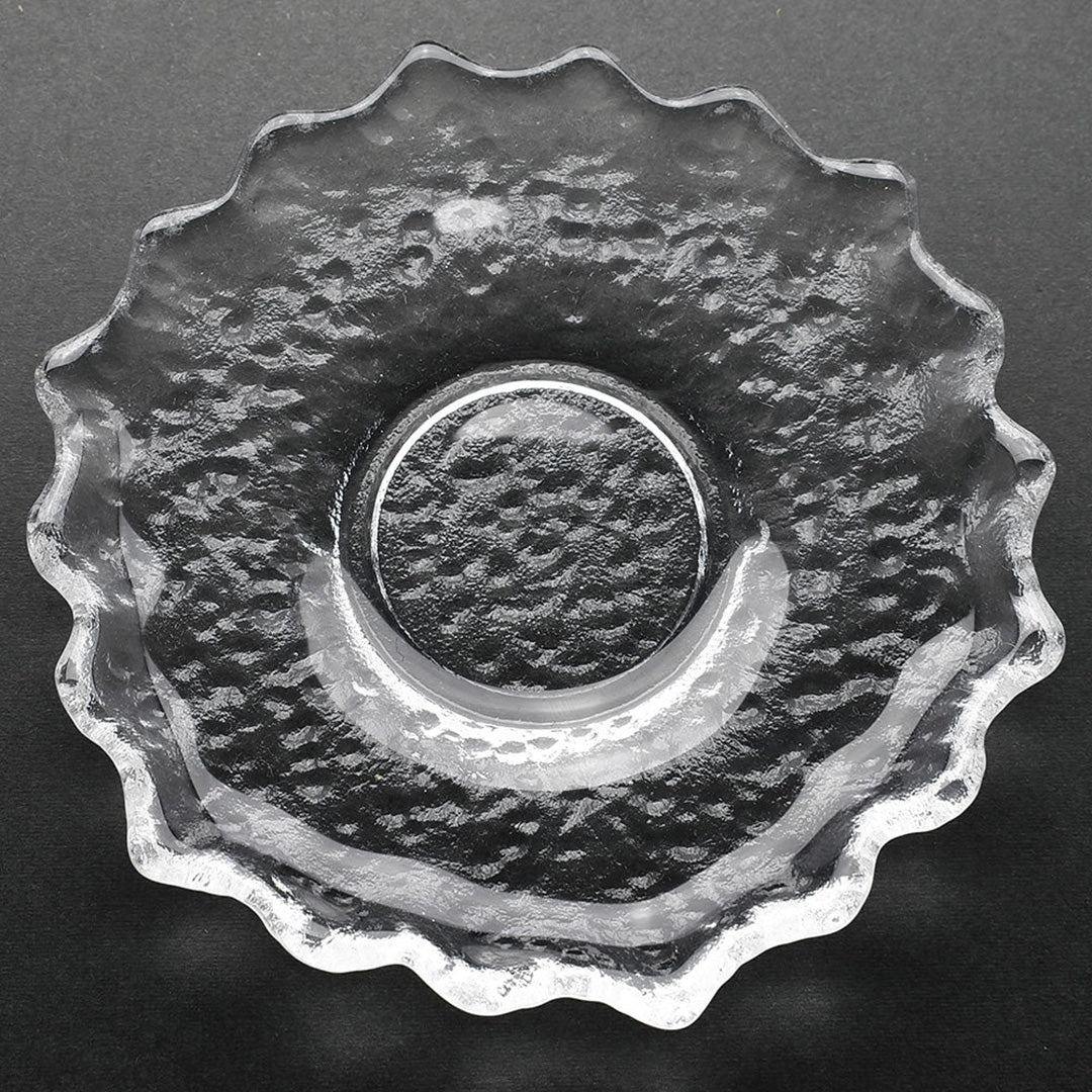 玻璃茶托(荷花)