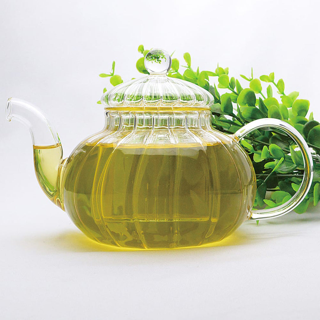 耐熱ガラスティーポット｜紅茶にも 南瓜玻璃茶壺｜天香茶行