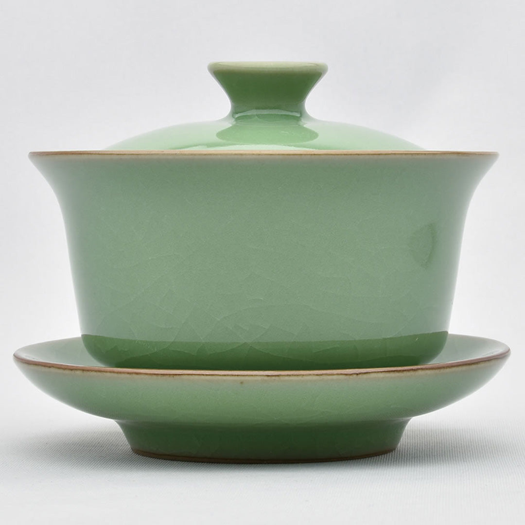 匠心蓋碗(哥窯梅子青)