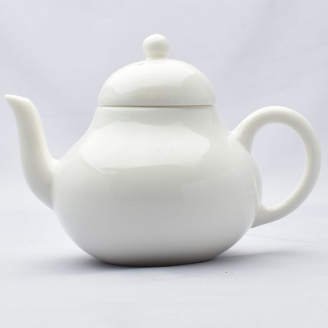 急須・ティーポット｜白磁思亭壺｜中国茶器専門店・天香茶行
