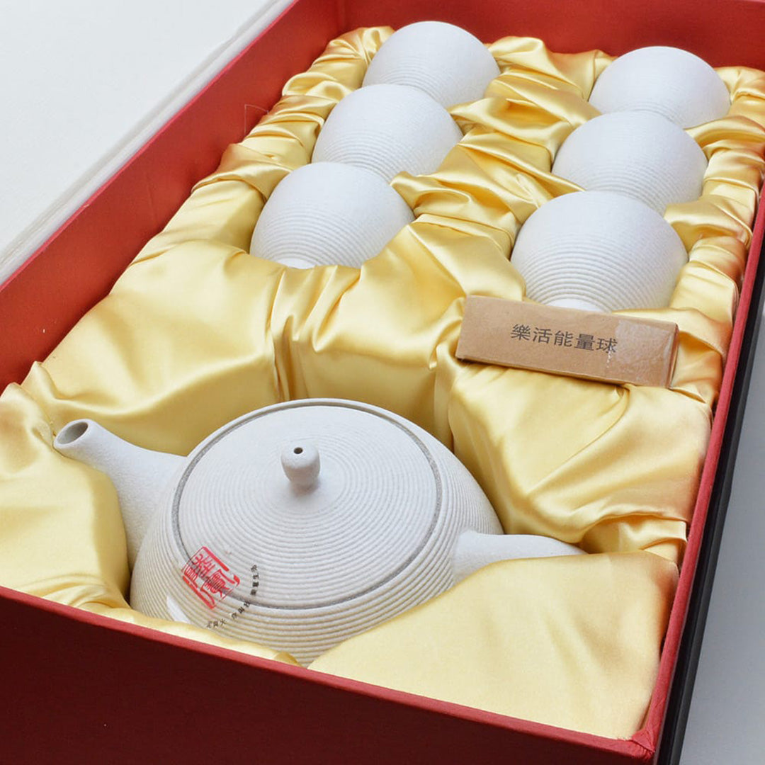 旋転大壺セット(白)