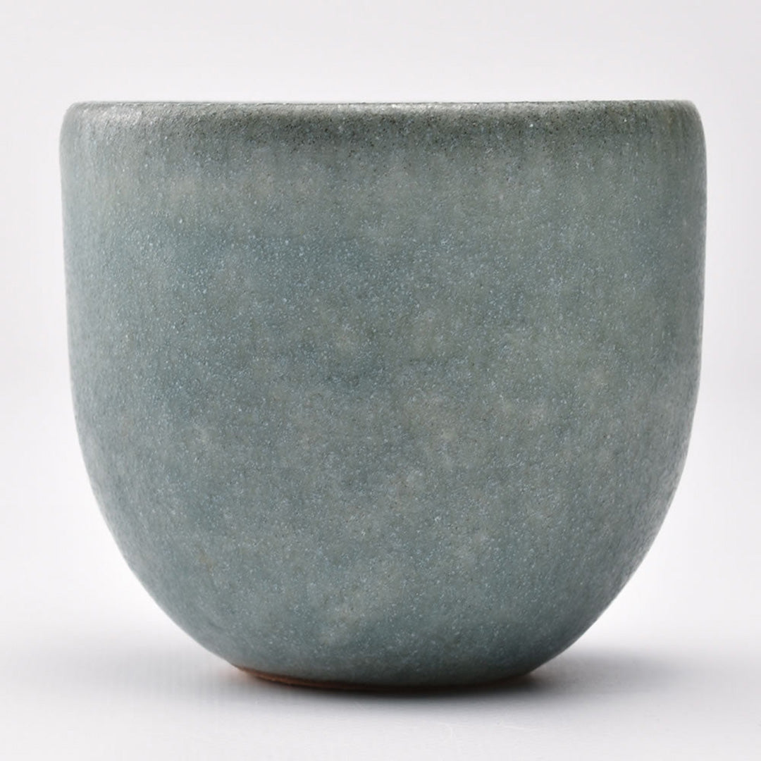 信楽焼 猪口(淡青磁)