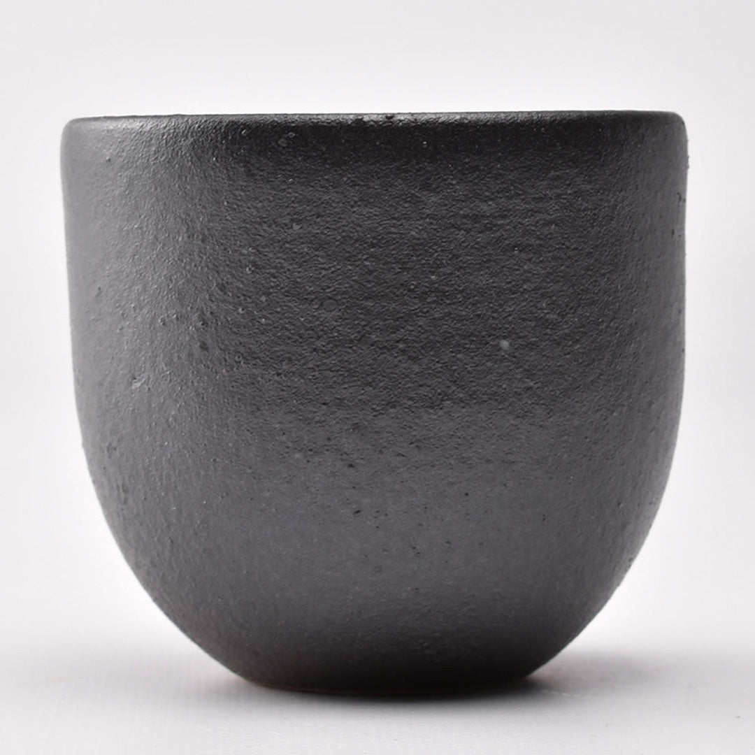 信楽焼 猪口(鳶茶)