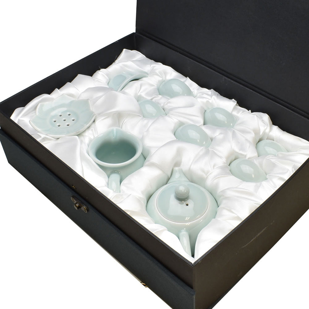 西施壺組(弟窯粉青)