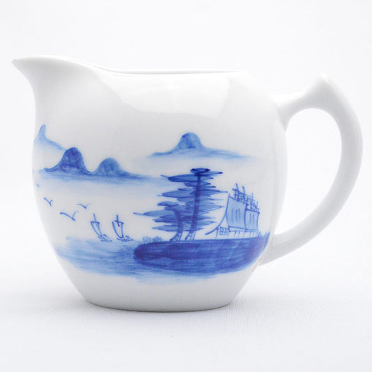 青花茶海(山水)