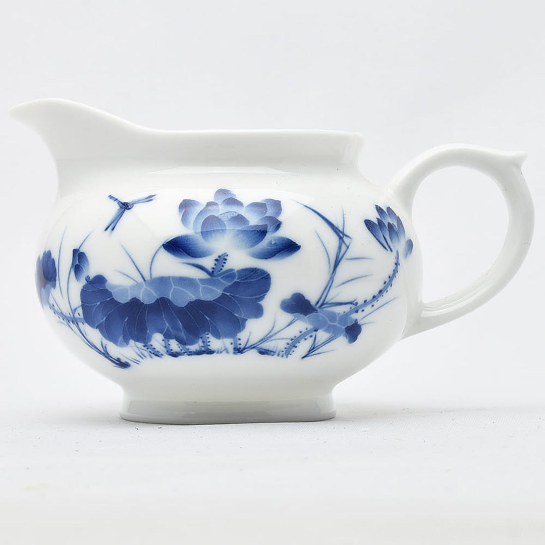 彩磁茶海(秀色蓮香)