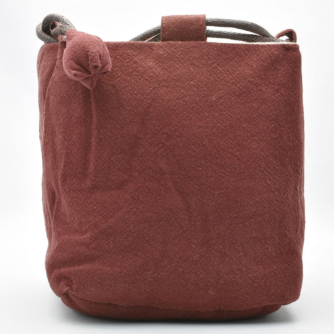 茶具布袋(棗紅・壺1杯4)