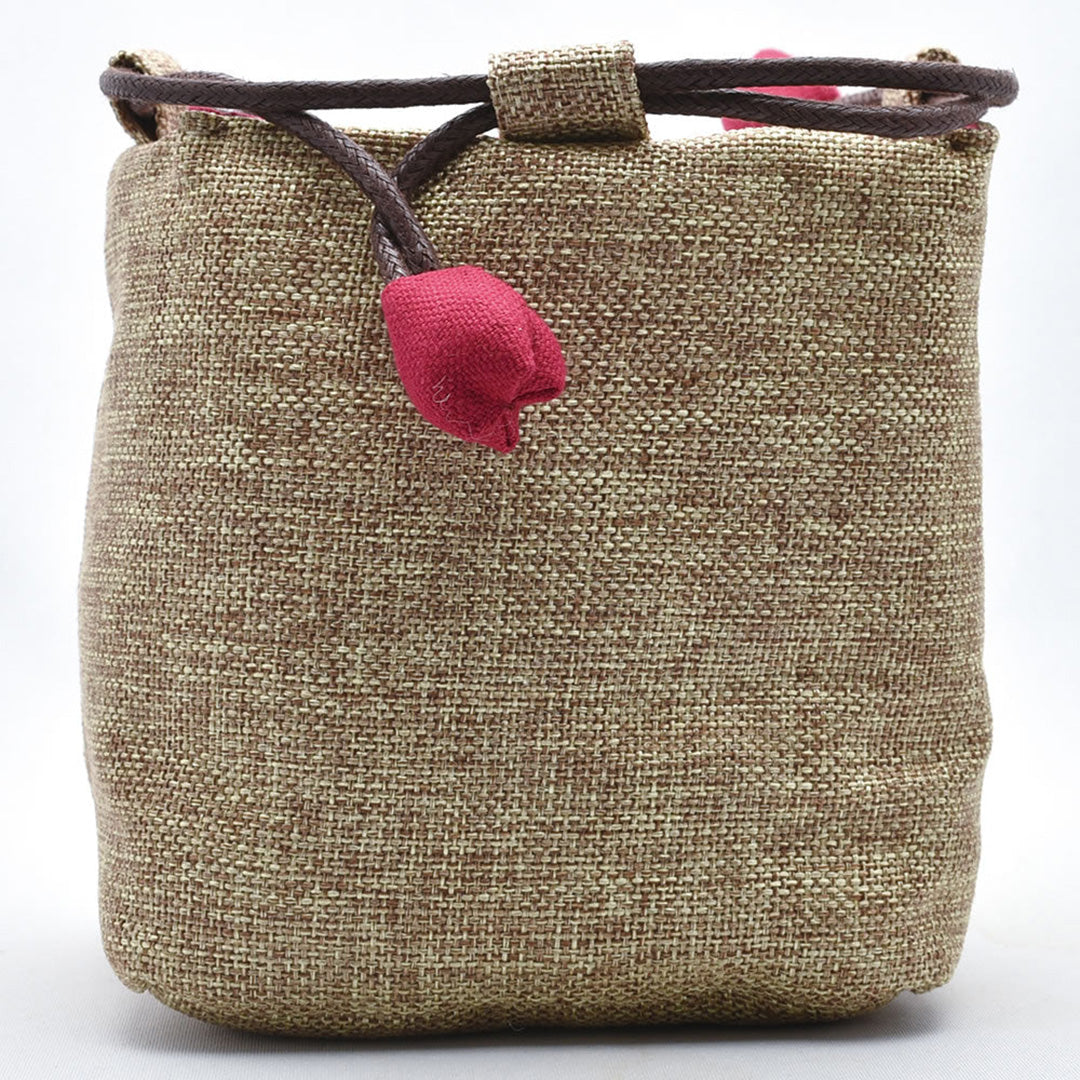 茶具布袋(麻・壺1杯4)