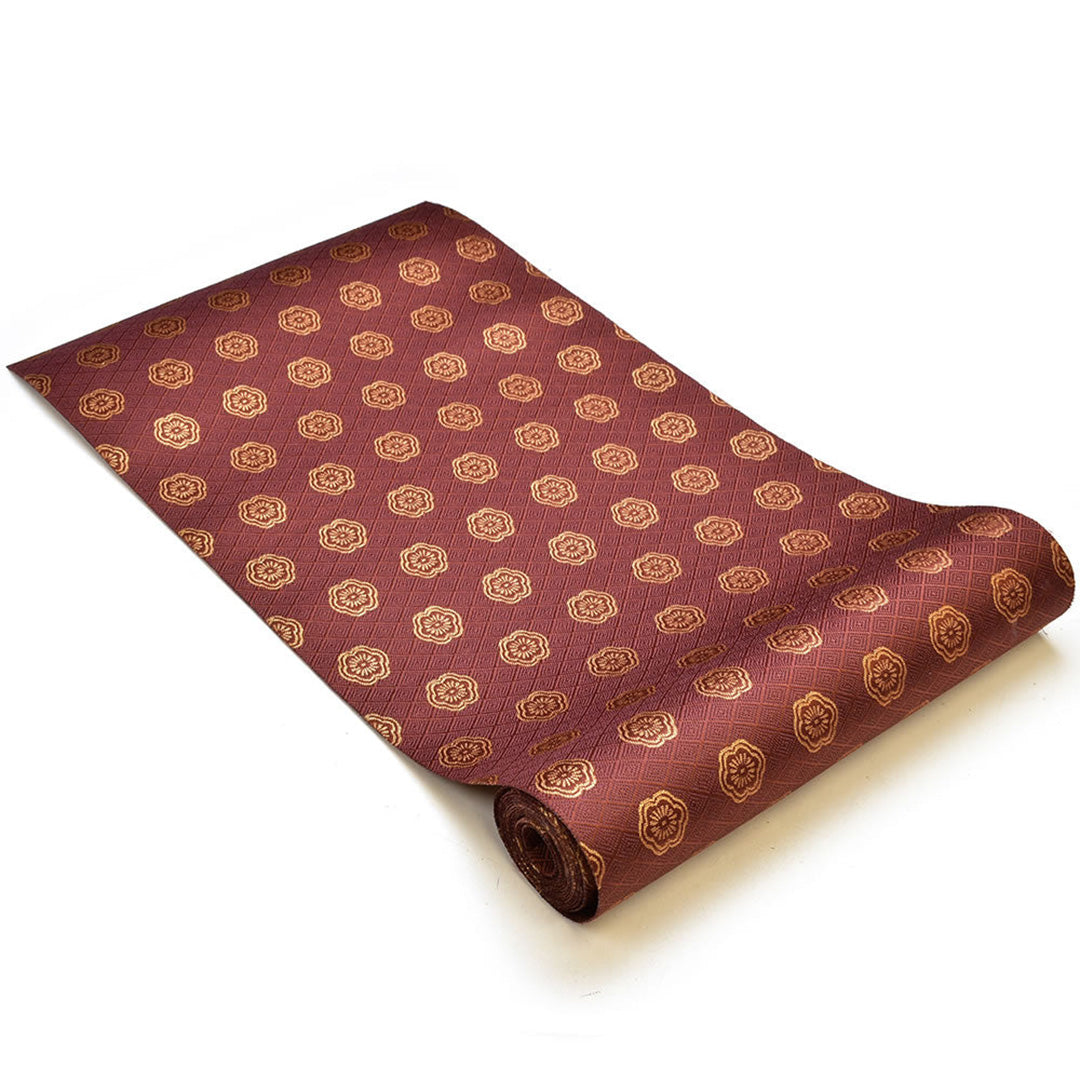 双面茶席(梅紅)