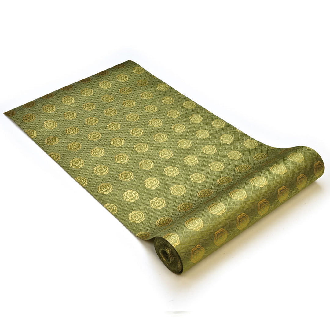 双面茶席(梅緑)