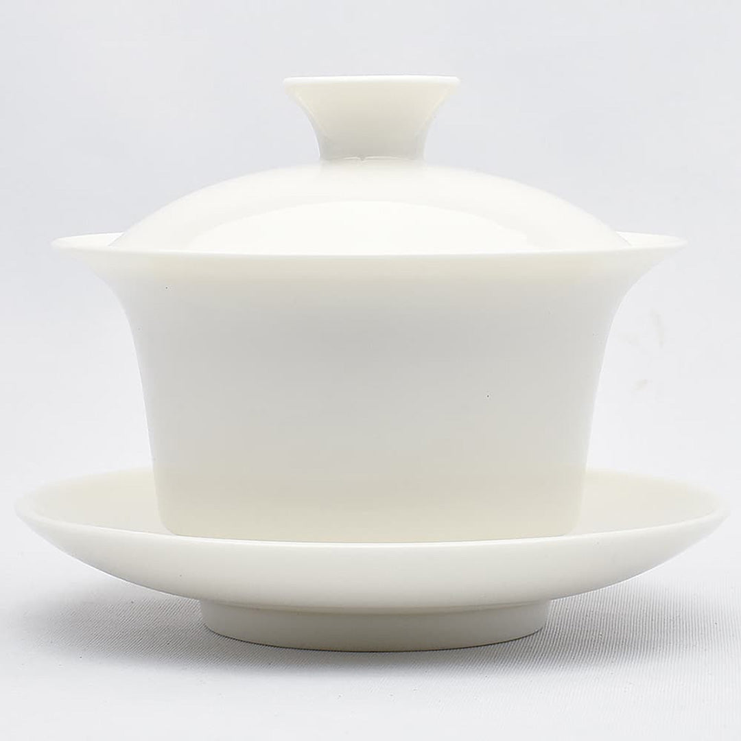 蓋碗・白磁四二サイズ｜中国茶器専門店の通販・天香茶行
