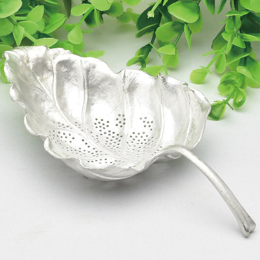 錫茶漉(大葉)