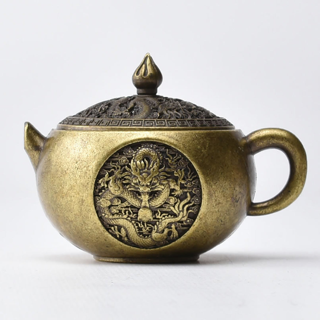 茶壺香炉(青銅)