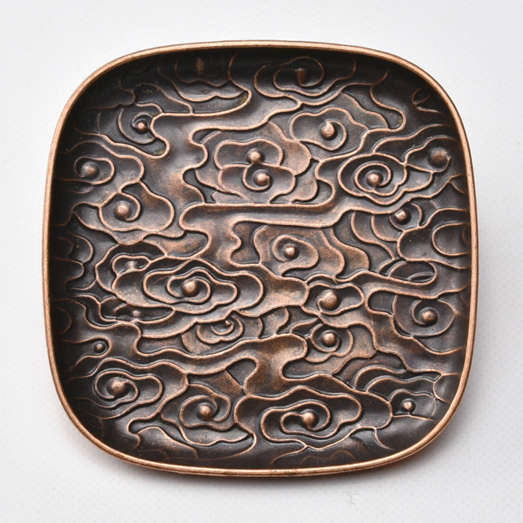 古銅杯托(祥雲)