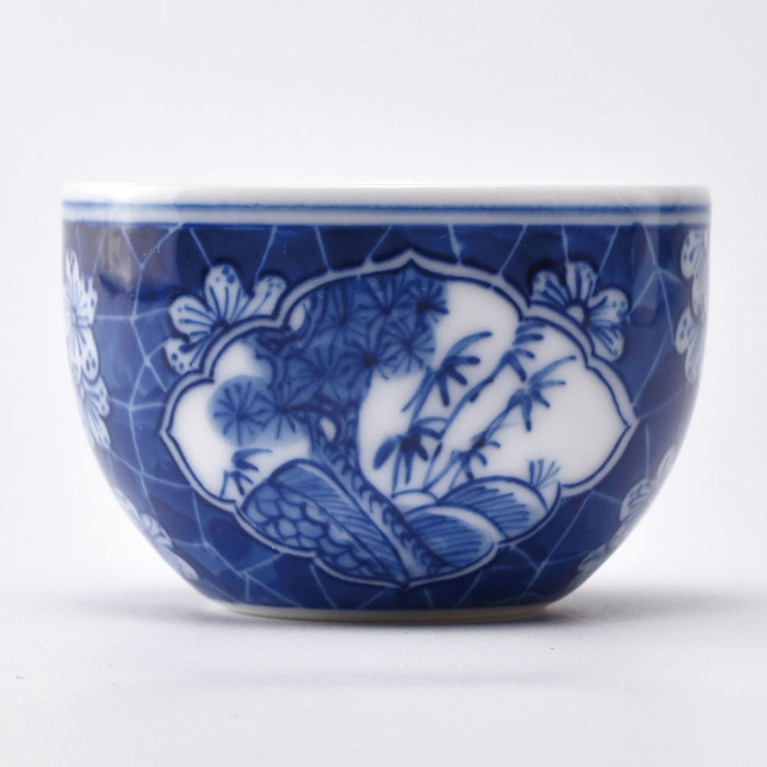 景徳鎮茶杯・松竹梅杯