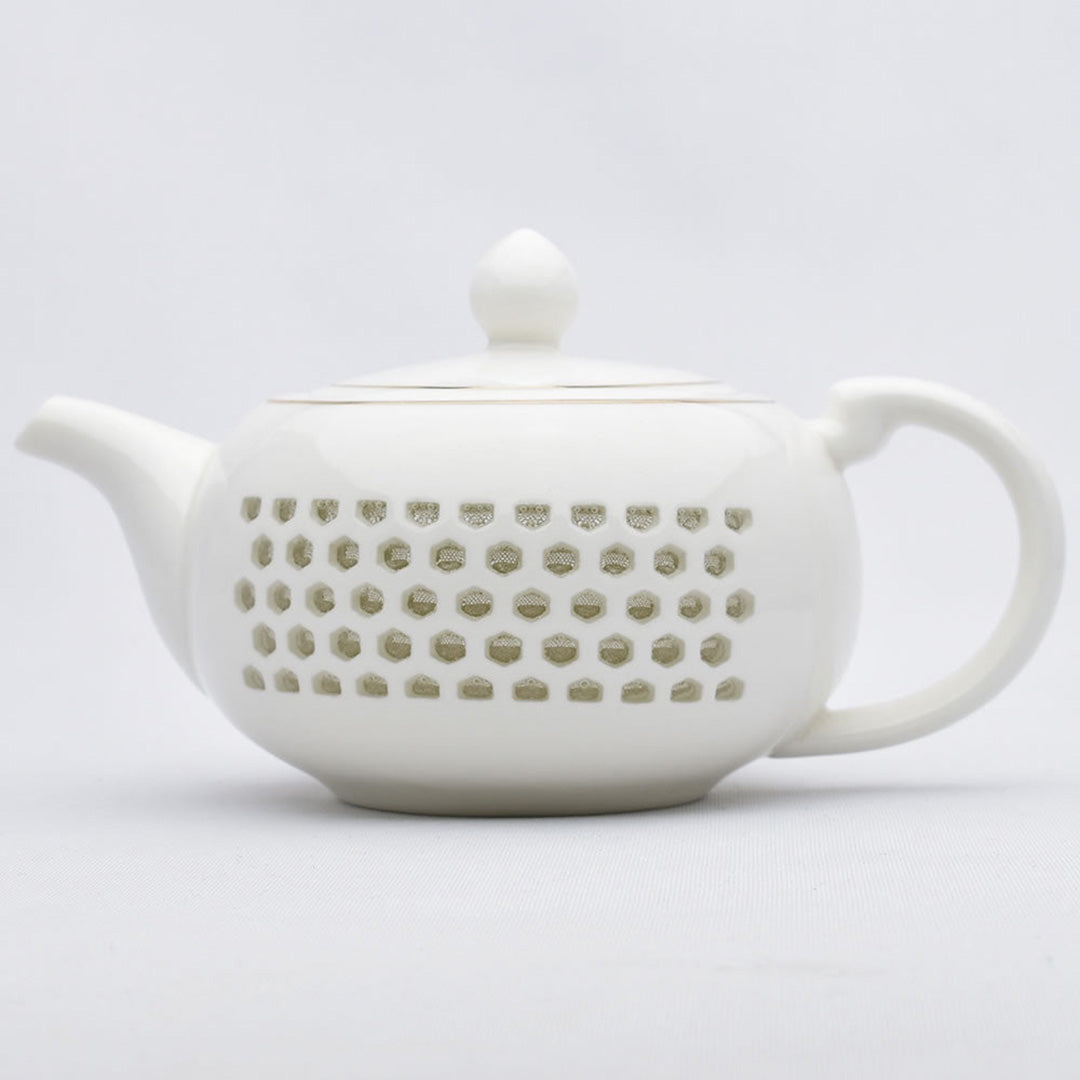 蛍手急須｜玲瓏茶壺（金線）｜中国茶器専門店・天香茶行