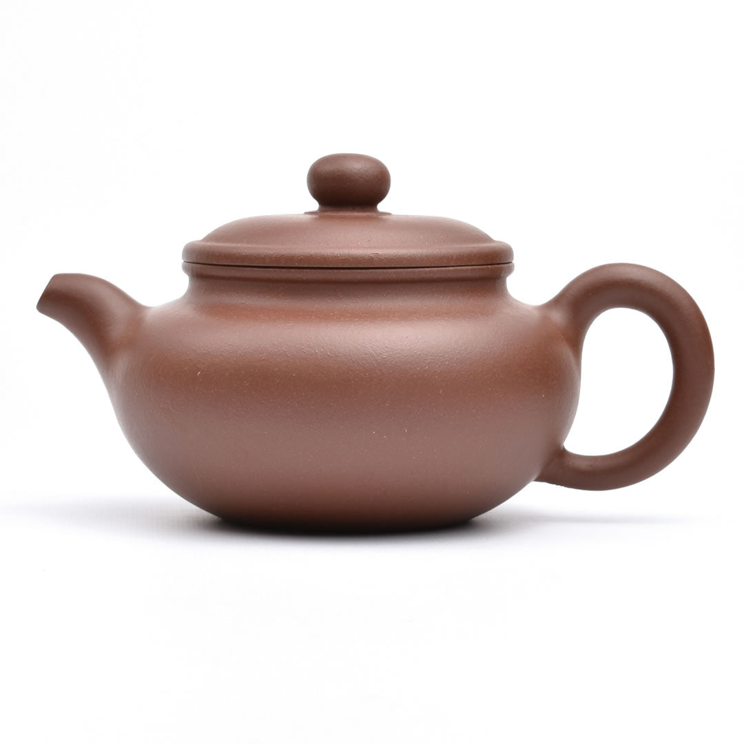 宜興紫砂壺 小倣古(丁涛・濃茶)