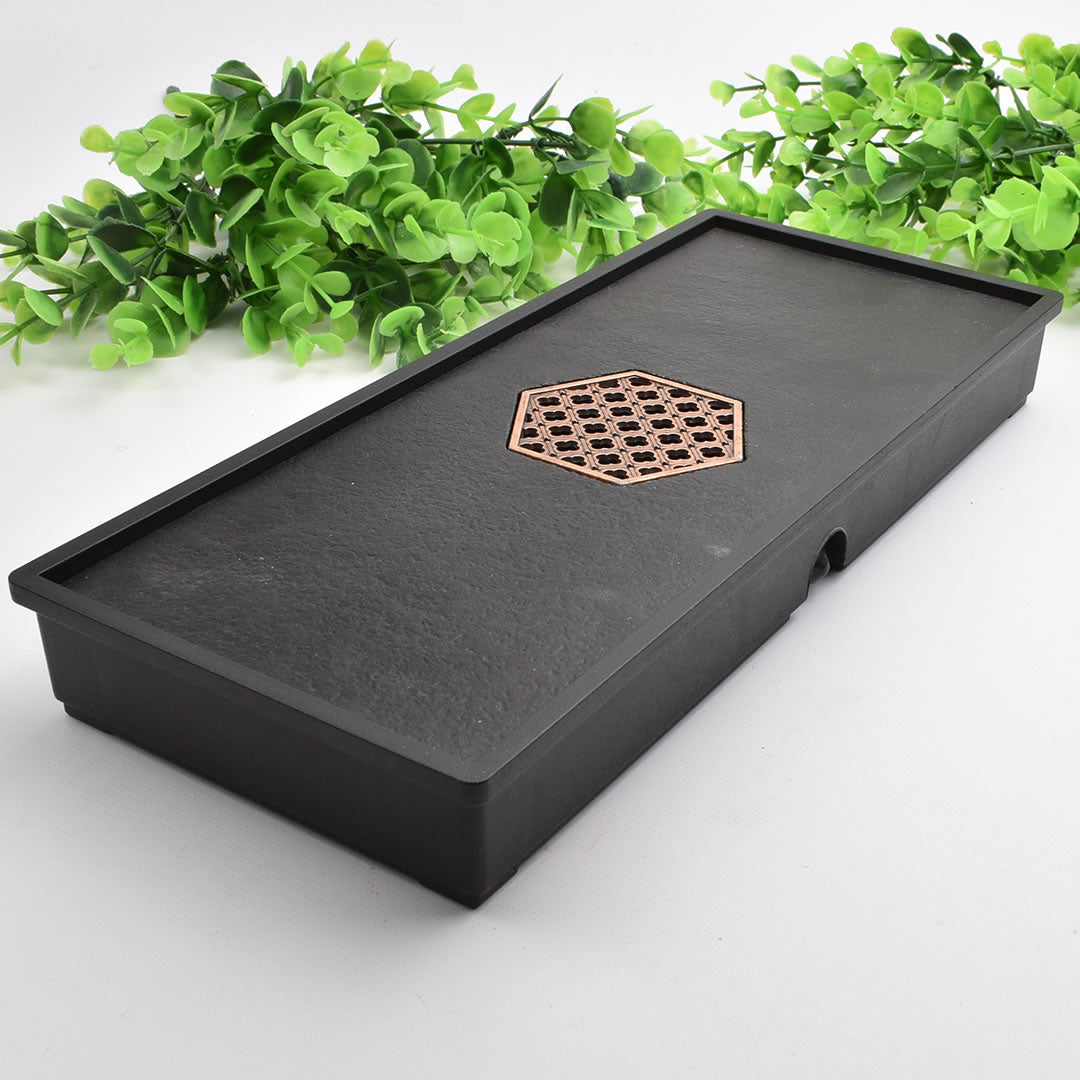 銅石小干泡盤｜中国茶道具・天香茶行