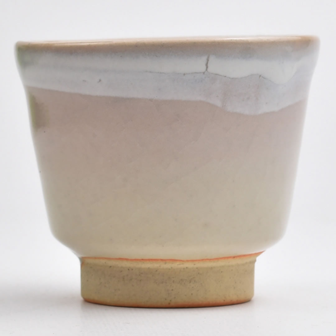 萩焼 姫土煎茶碗 兼田佳炎 作｜茶器通販・天香茶行