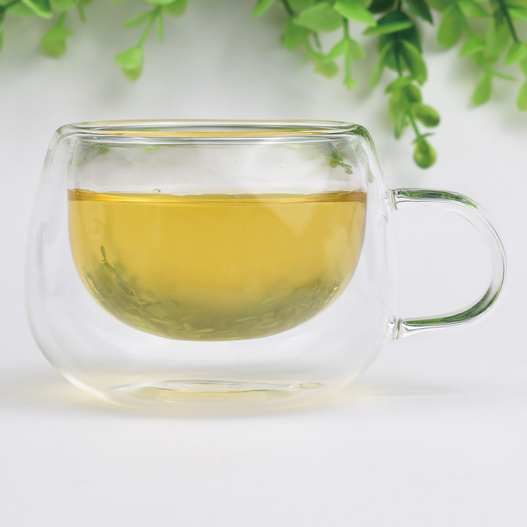 耐熱二重ガラスコップ｜円趣珈琲杯｜中国茶器の天香茶行