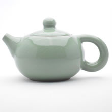 青磁急須｜兄梅西施壺｜中国茶器専門店の通販・天香茶行