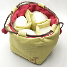 茶具布袋(薄黄緑・壺1杯4)