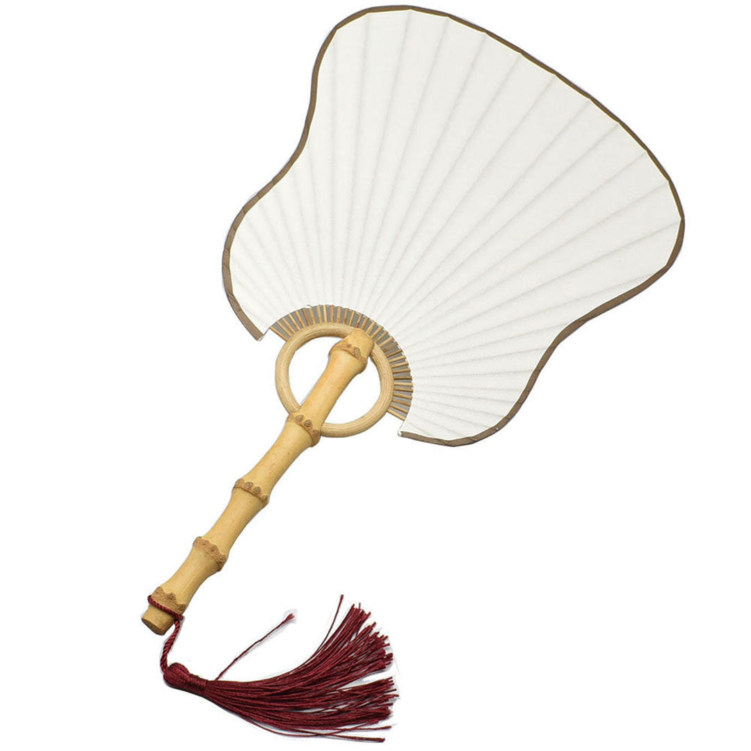 芭蕉白扇｜中国うちわ｜天香茶行