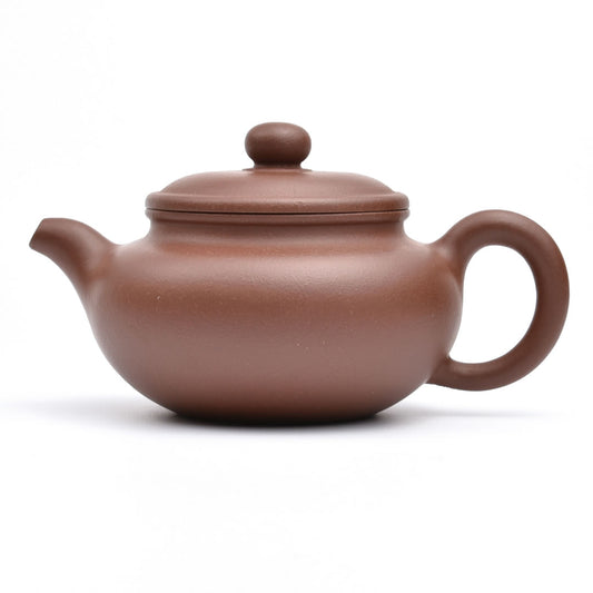 宜興紫砂壺 小倣古（丁涛・濃茶）