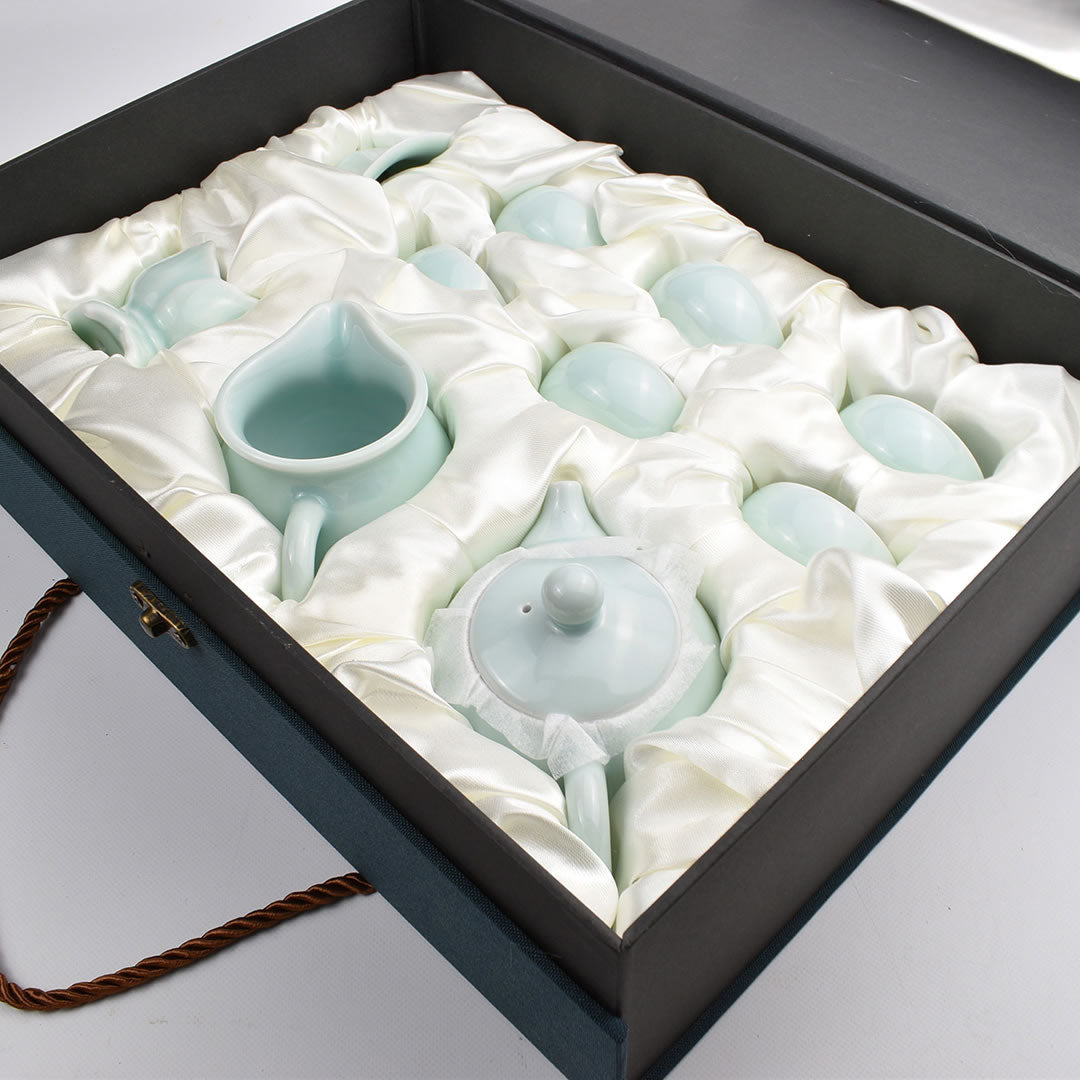 西施壺組（弟窯粉青）