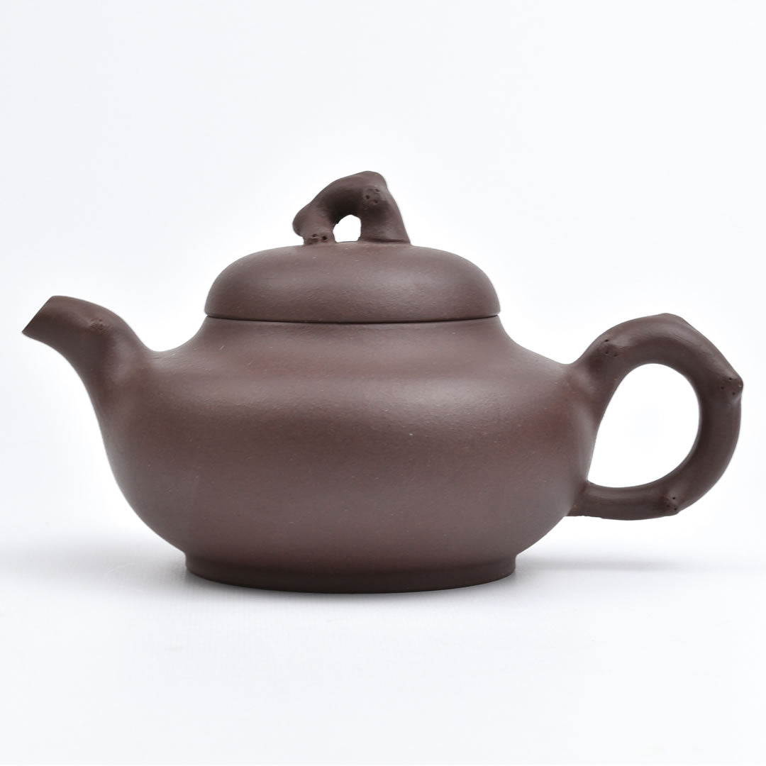 宜興紫砂壺 枝節（徐方梅・濃茶）