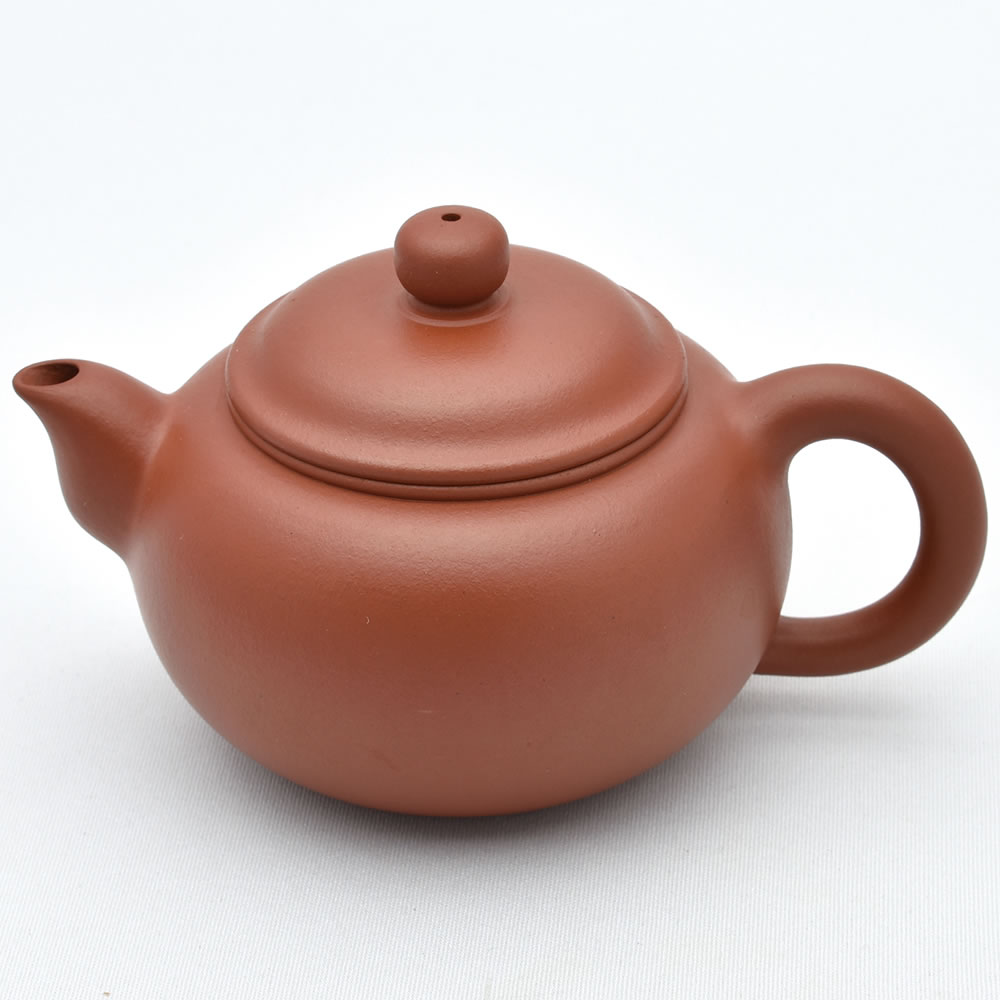 中国 紫砂 丁滿順 宜興 菊形 朱泥 中国茶器 急須 茶注 茶壺 茶壷 茶器-